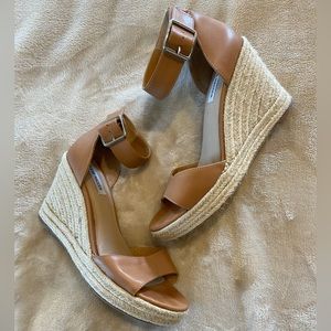 Steve Madden Leather Wedges